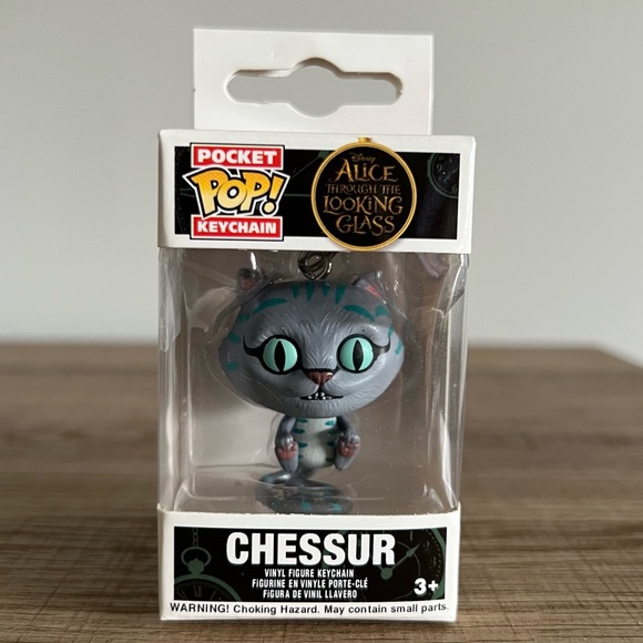 Funko Chessur Pocket Pop Keychain Disney Alice Through the Looking Glass - Picture 1 of 7